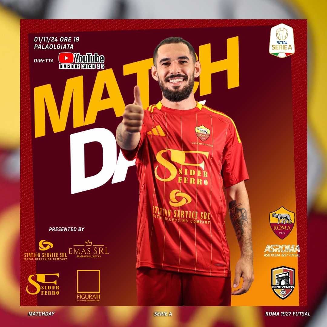 Matchday Roma 1927 Futsal - Benevento 