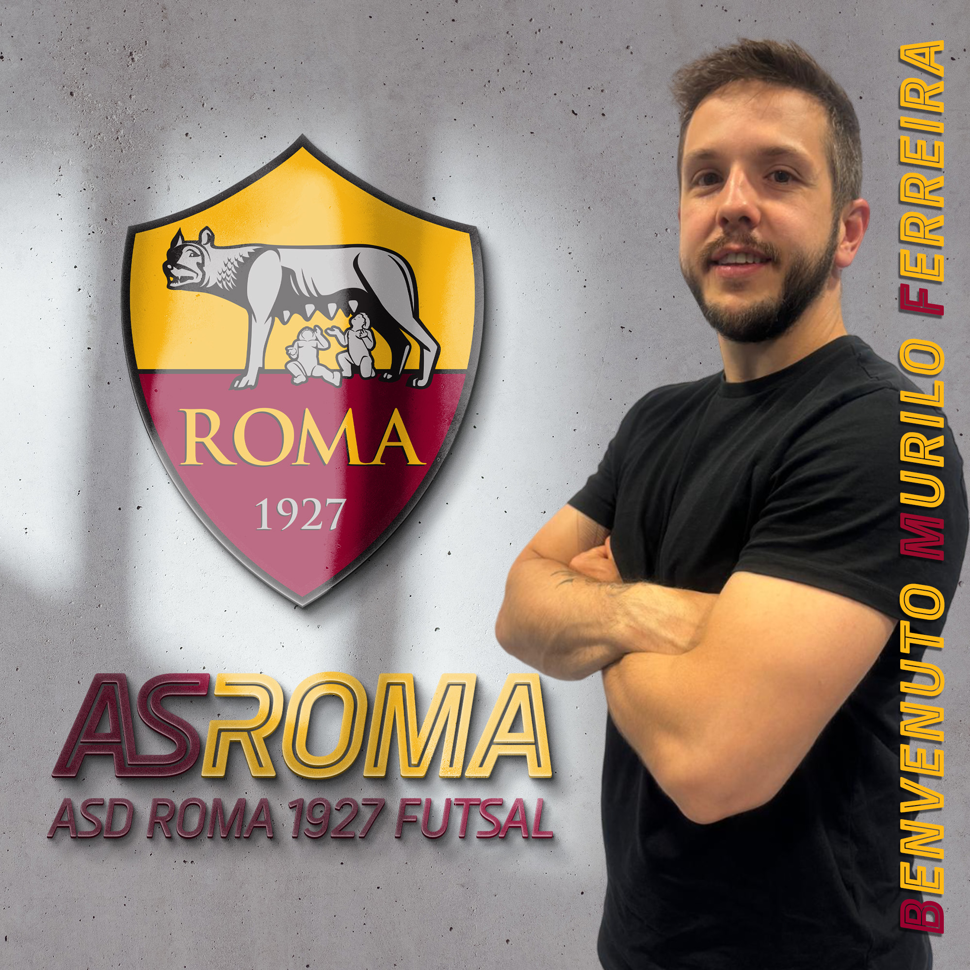 Murilo Ferreira è un nuovo giocatore della Roma 1927 Futsal