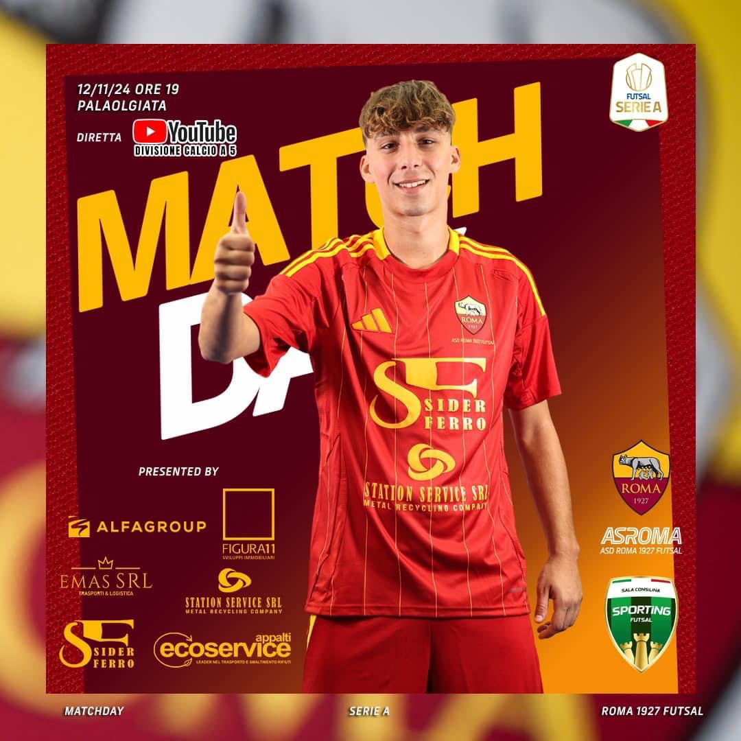 Matchday Roma 1927 Futsal - Sporting Sala Consilina