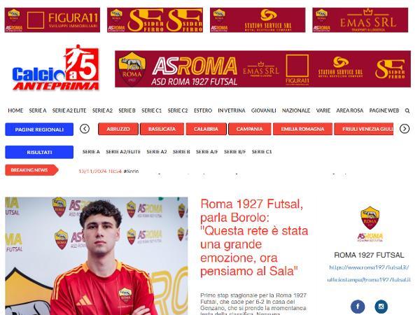 L'intervista a Federico Borolo su Calcio a 5 Anteprima