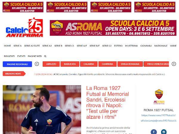 L'intervista a Marco Ercolessi su Calcio a 5 Anteprima