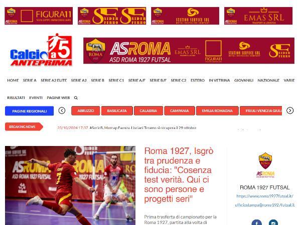 L'intervista ad Antonino Isgrò su Calcio a 5 Anteprima