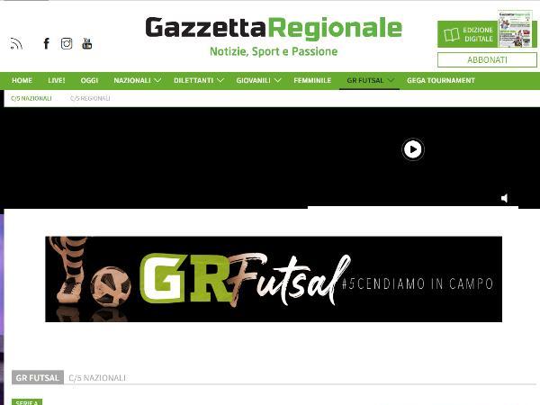 L'intervista ad Antonio Dimas sul sito di Gazzetta Regionale